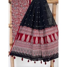 Chettinad cotton Black